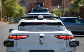 A Waymo self-driving car in Phoenix, Arizona