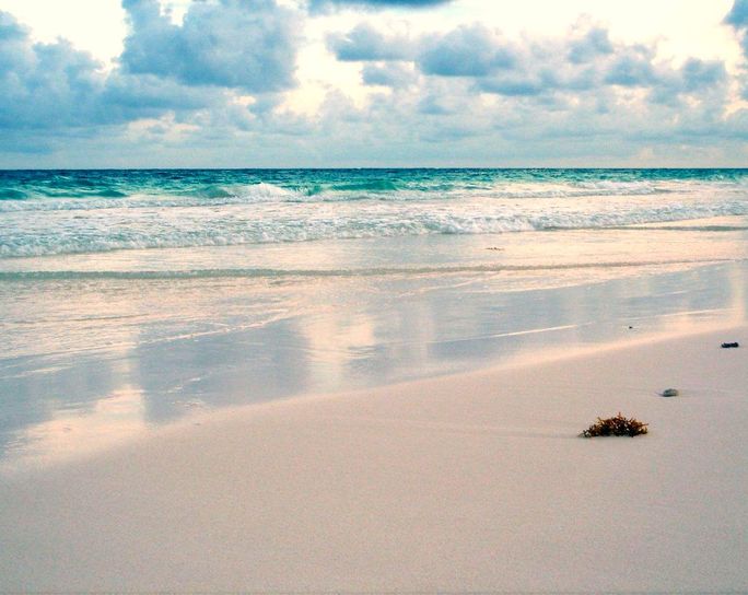 Early Morning Cancun Beach Walk at Marriott All-Inclusive