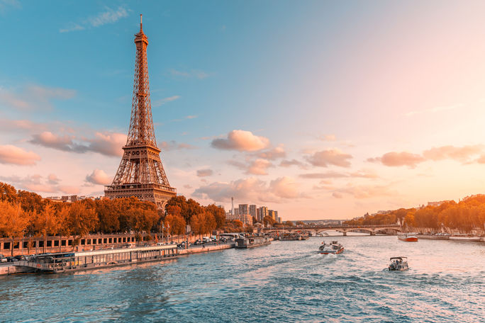 The Seine River in Paris