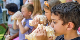 Conch Shell Blowing Contest