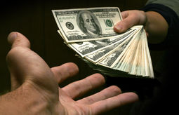 Getting some extra cash.