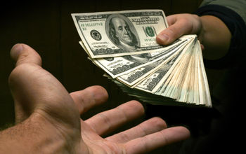 Getting some extra cash.