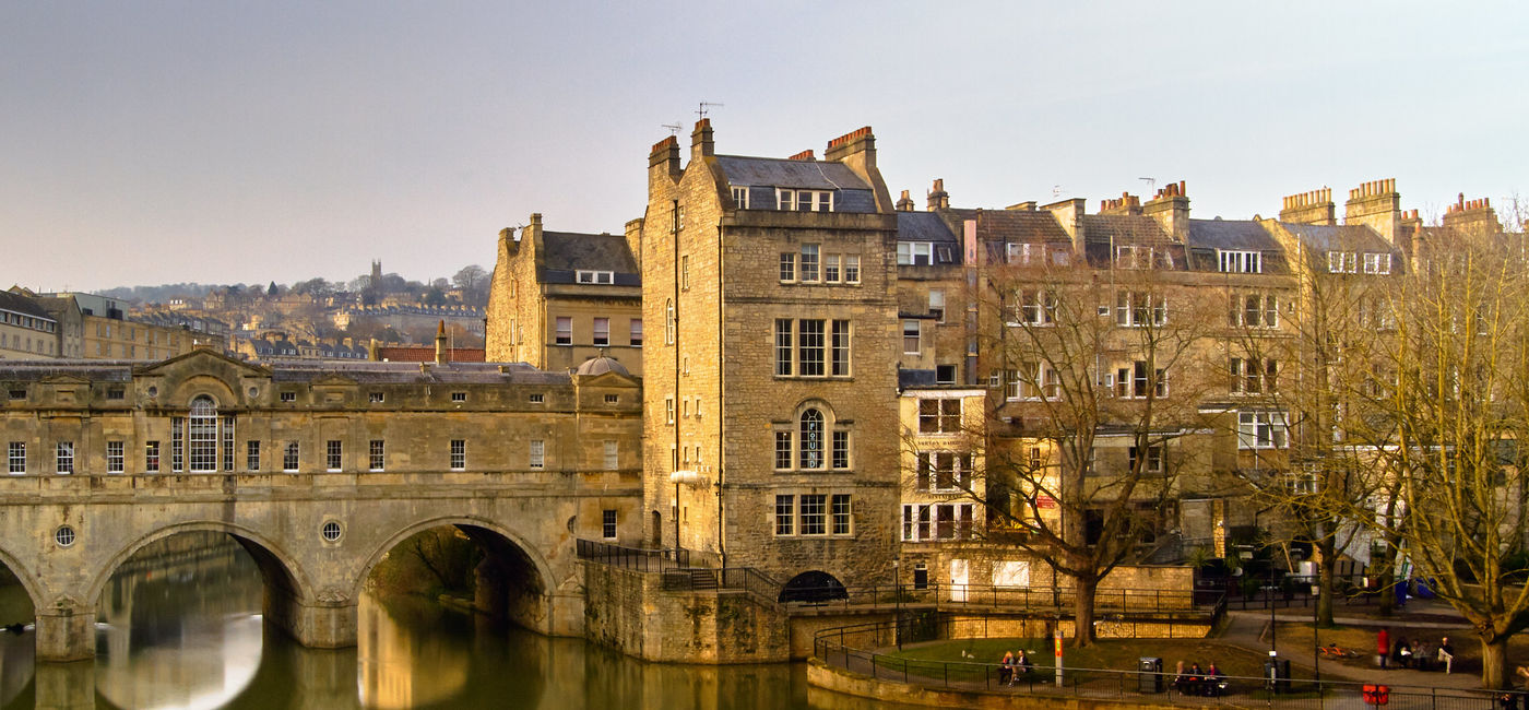 Image: Skyline of Bath, England (Photo Credit: Pedro Szekely / Flickr)