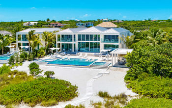 Rental Escapes' private villa Seaclusion, Grace Bay, Turks and Caicos. 