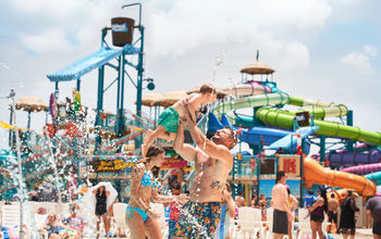 Six Flags Hurricane Harbor's Splash Island