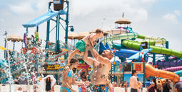 Six Flags Hurricane Harbor's Splash Island