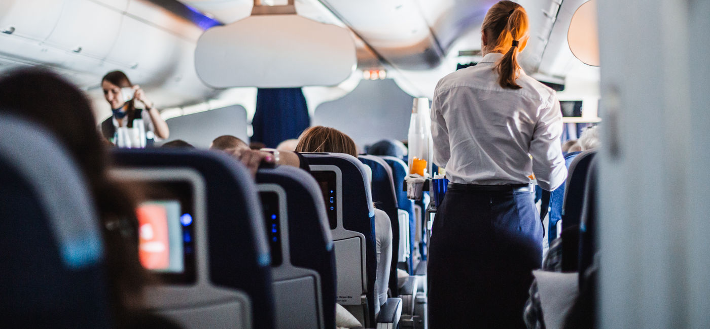 Image: Flight attendants are fighting for their rights. (Photo Credit: kasto / Adobe Stock)