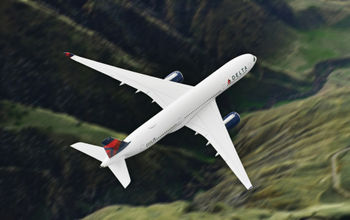 Delta Air Lines plane.