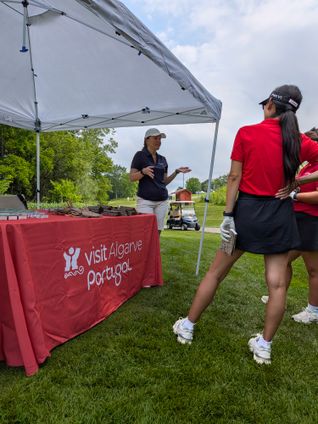 Sponsors welcomed participants with refreshments, games and conversations