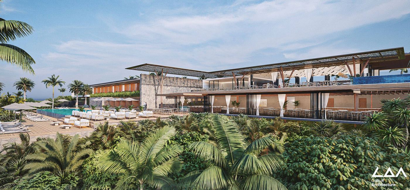 Image: A rendering of the forthcomng Club Med South Africa Beach & Safari Resort, set to open in 2026. (Photo Credit: Courtesy ClubMed)
