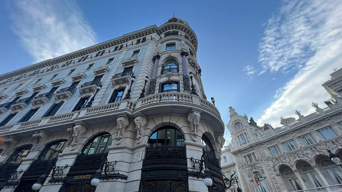 Gorgeous architecture at the Four Seasons Madrid Gorgeous architecture at the Four Seasons Madrid