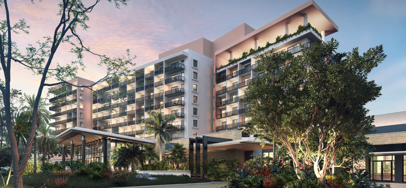 Image: Rendering of the Hotel Indigo Grand Cayman. (Photo Credit: IHG Hotels & Resorts)