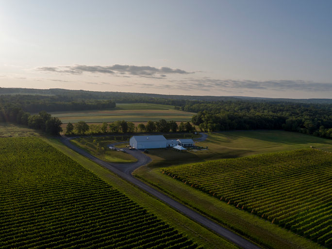 A winery in the Finger Lakes Region of New York A winery in the Finger Lakes Region of New York
