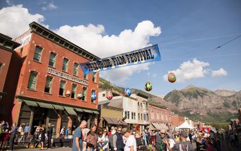 Film festival opening in Telluride, Colorado