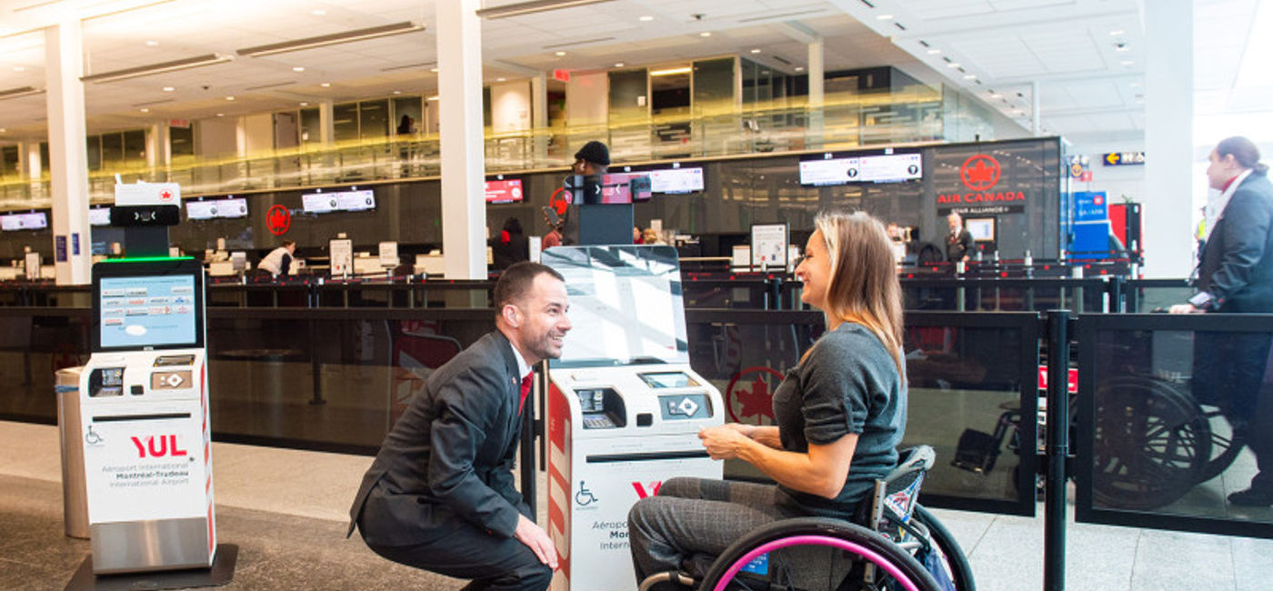 Image: Air Canada announced a new mobility aid travel policy (Photo Credit: AC)