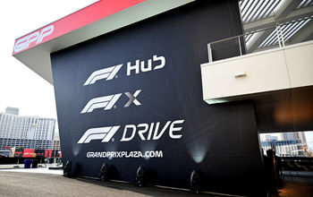 The Las Vegas Grand Prix Plaza complex.
