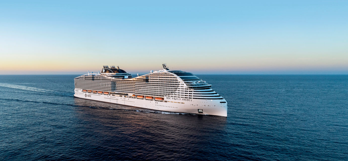 Image: Rendering of MSC World America. (Photo Credit: MSC Cruises Media)
