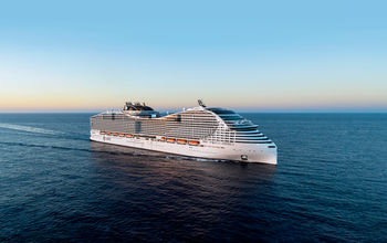 Rendering of MSC World America.
