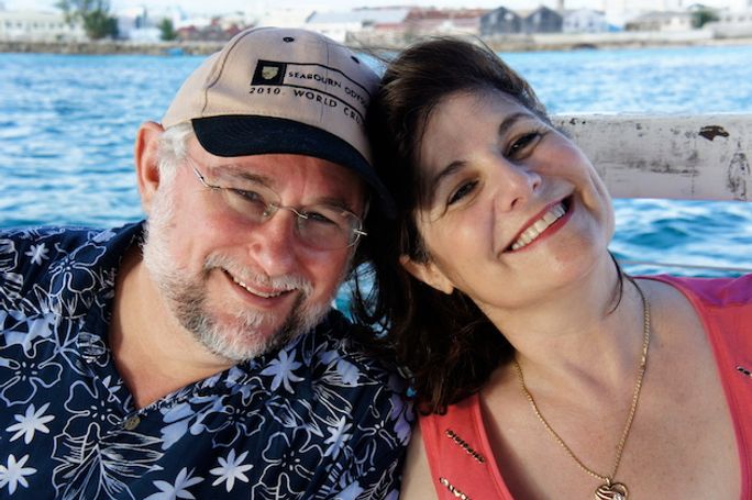 David and Cindy Locke, co-owners of Seize the Seas, part of the Avoya Travel Network.