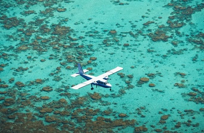 Guests take a 20-minute flight from Papeete to The Brando