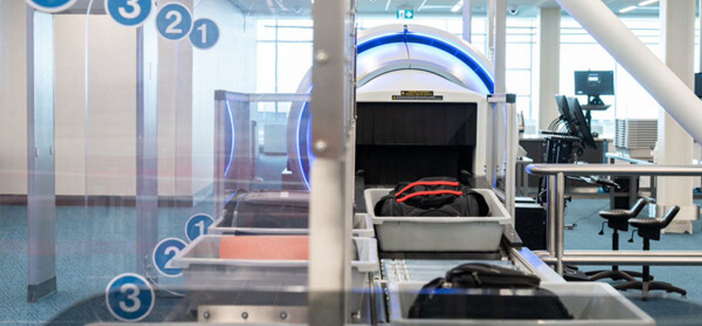 Image: Passengers travelling through the YOW airport now have access to CATSA's new CT X-ray technology. (Photo Credit: CATS)