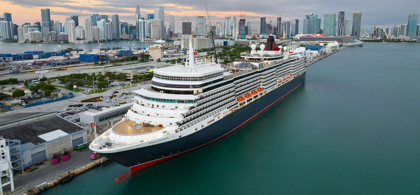 Cunard’s Queen Elizabeth from PortMiami