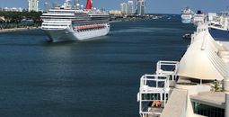 cruise ship at PortMiami