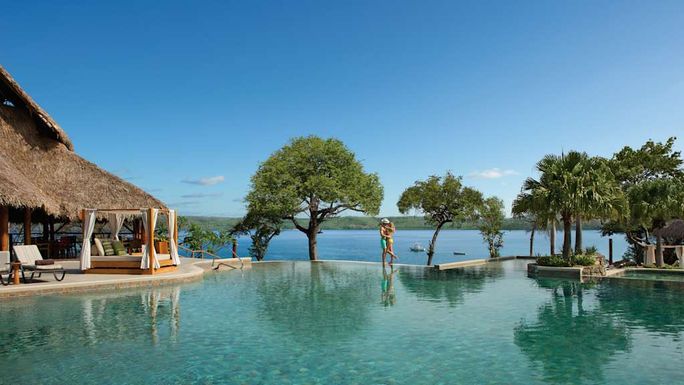 Secrets Papagayo's main pool. Secrets Papagayo's main pool.