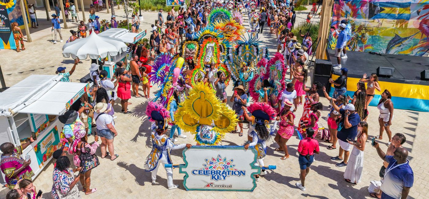 Image: Celebration Key is celebrating its first anniversary (Photo Credit: Carnival Cruise Line)