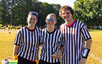 Minnesota Gay Flag Football League.