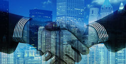 Business handshake