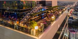 The views from the RIU Plaza Guadalajara Hotel 360º Rooftop Bar