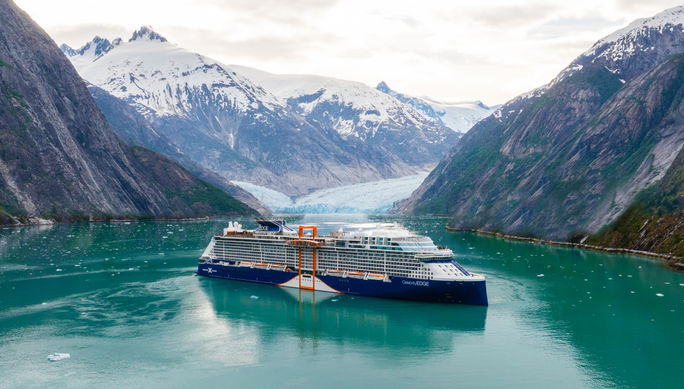 Celebrity Edge in Alaska Celebrity Edge in Alaska