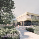 Rendering of the Dorval Multimodal Hub