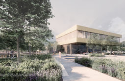 Rendering of the Dorval Multimodal Hub