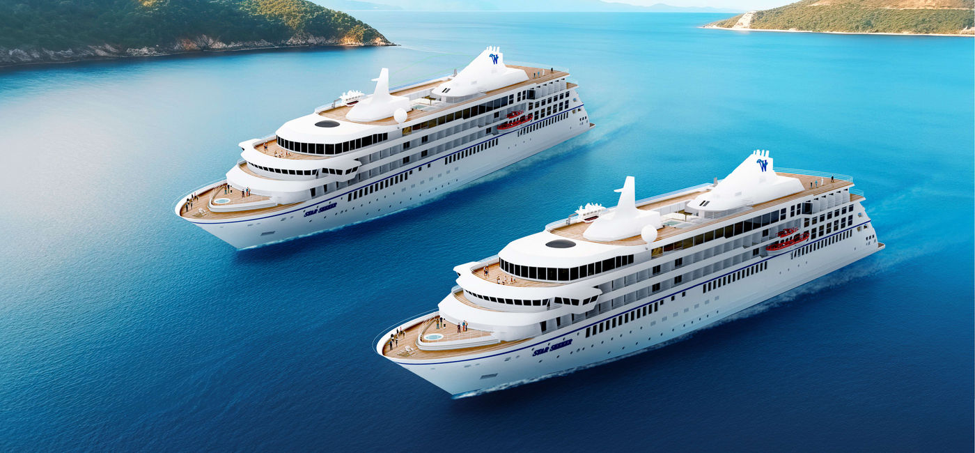 Image: The two new ships will each have 112 suites (Photo Credit: Windstar Cruises)