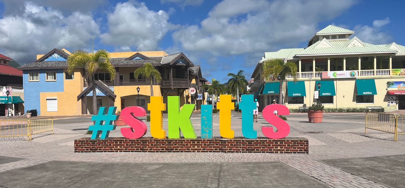 Image: The new cruise terminal is expected to bolster St. Kitts' cruise growth, visitor spending and air connectivity. (Source: Brenda O'Neale)