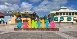 St. Kitts sign.