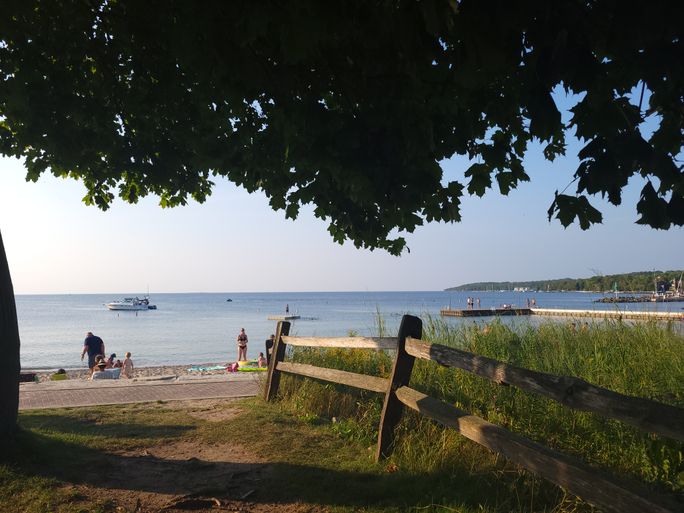 Sister Bay, Wisconsin, lake beaches, lake michigan, green bay, door county, door peninsula