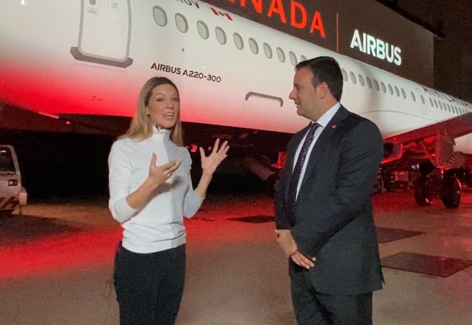 air canada A220