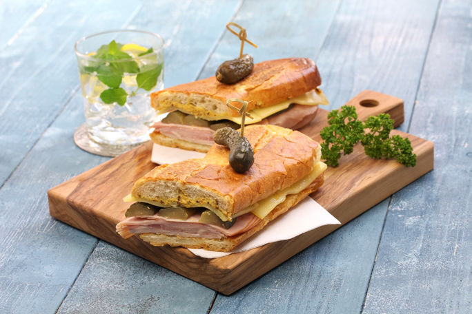 A Cuban sandwich
