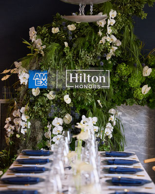 American Express and Hilton Honors exclusive media preview.