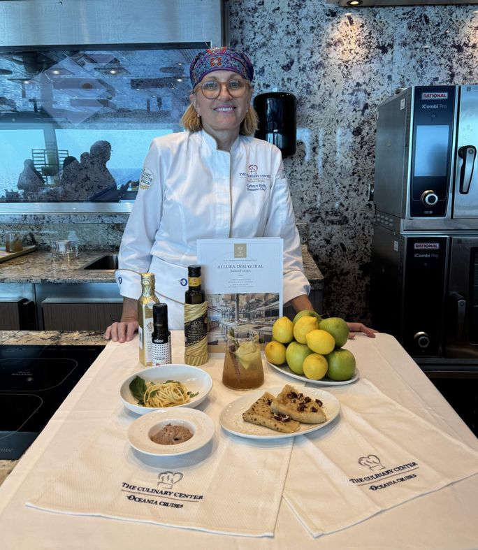 Oceania Allura Chef Kathryn Kelly Oceania Allura Chef Kathryn Kelly