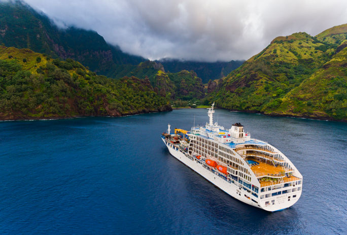 The Aranui 5 in Fatu Hiva 9 Exotic Cruise Itineraries