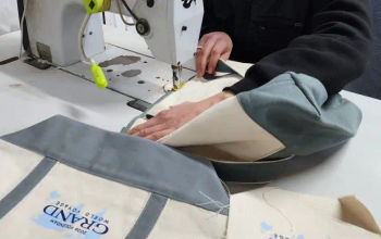 Grand World Voyage totes with a sustainable twist