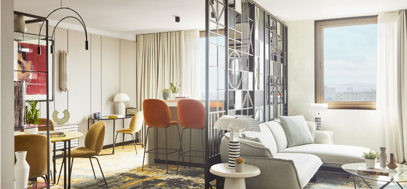 Image: Suite at Grand Hyatt Barcelona. (Photo Credit: Hyatt)