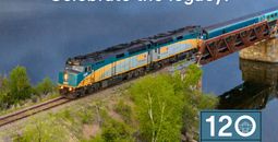 VIA Rail marked a historic milestone -120 years of continuous service by The Ocean, Canada's oldest named passenger train