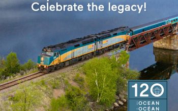 VIA Rail marked a historic milestone -120 years of continuous service by The Ocean, Canada's oldest named passenger train