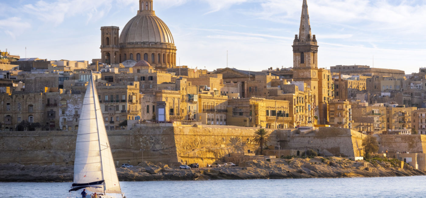 Image: Malta's capital city of Valletta (Photo Credit: Courtesy Delta)