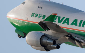 EVA Air plane.